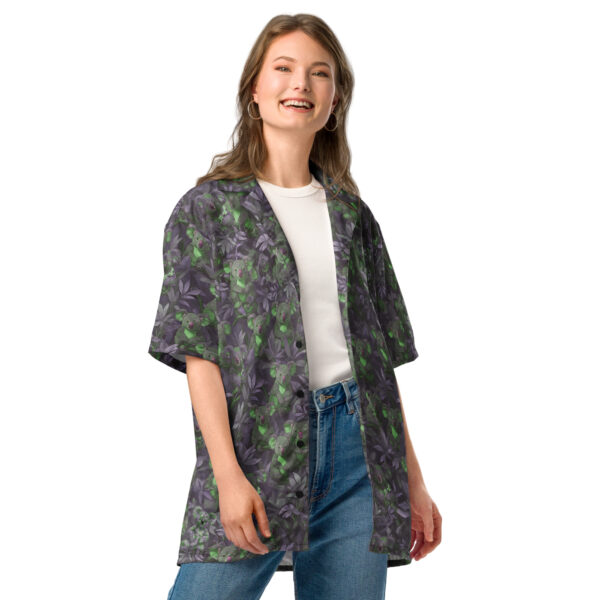 PURPLE BUTTON UP - Image 4