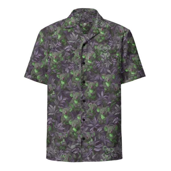 PURPLE BUTTON UP - Image 3
