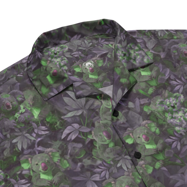 PURPLE BUTTON UP - Image 2