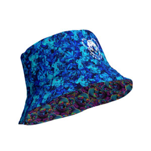 NEON & BLUE REVERSIBLE BUCKET HAT